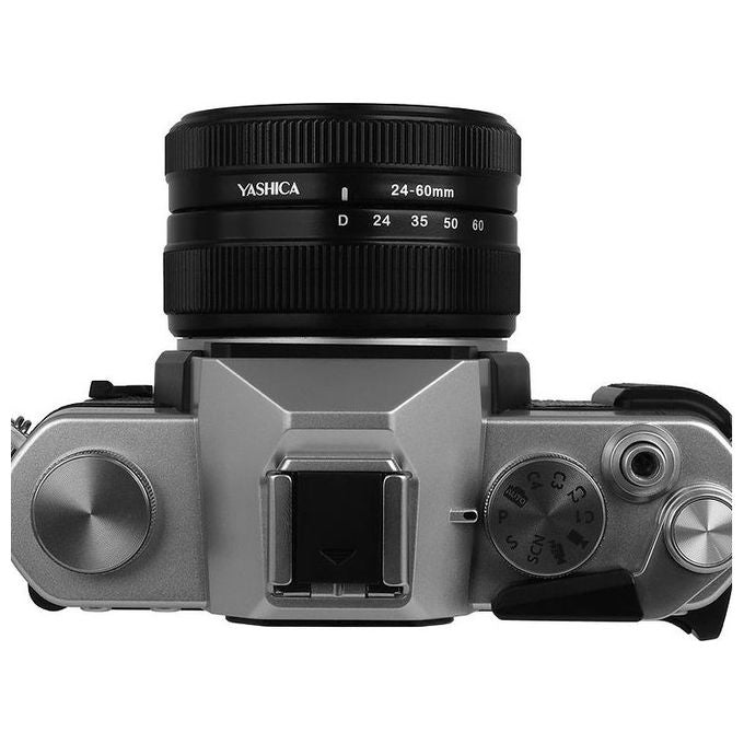 Yashica 4582712711130 FX-D 300 Fotocamera Digitale 50 MP CMOS 4K 2.5x zoom digitale colore Silver