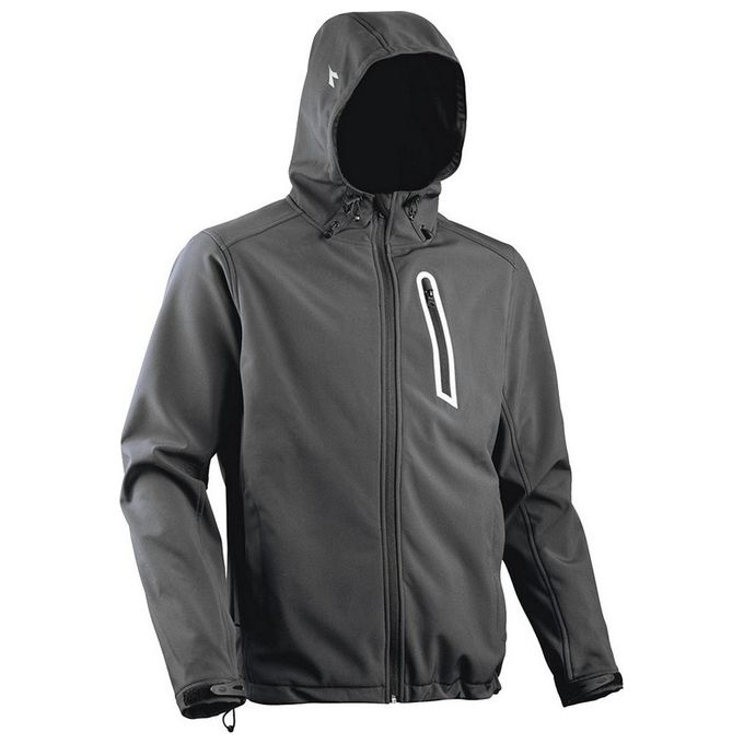 Diadora Giacca Softshell Sail Grigio Taglia M