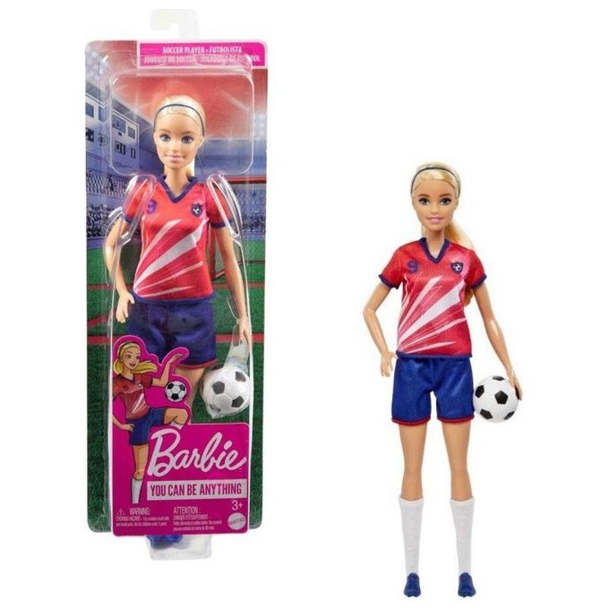 Mattel Bambola Barbie Calciatrice Assortito