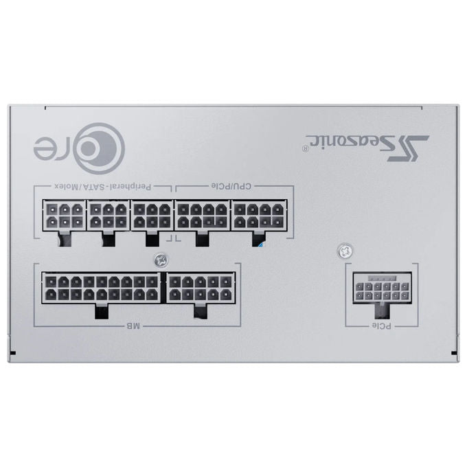 Seasonic SRP-CGX651-A5A32SF-W Core GX-650 V2 Alimentatore ATX 3.1 650W 80+ Gold 120mm Bianco