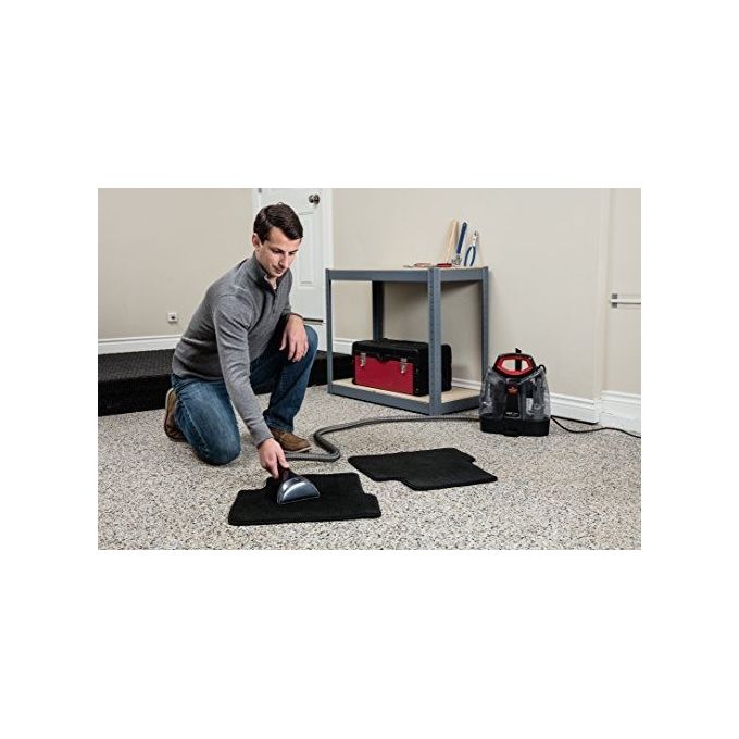 Bissell 4720M MultiClean Spot and Stain Pulitore portatile e Lavamoquette per Macchie ed Aloni Capacita' 1,4 Litri Nero e Rosso