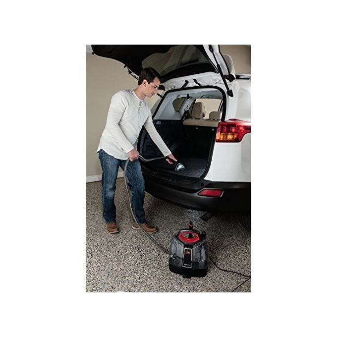 Bissell 4720M MultiClean Spot and Stain Pulitore portatile e Lavamoquette per Macchie ed Aloni Capacita' 1,4 Litri Nero e Rosso