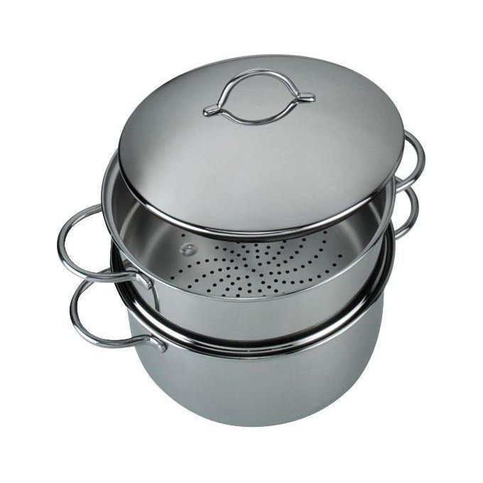 BARAZZONI Vaporiera inox 18 10 cm 24