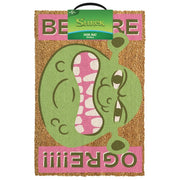 Pyramid SHREK GP2510059 Zerbino in Coir con Design Beware Ogre della Serie Shrek 60 X 40 CM colore Verde