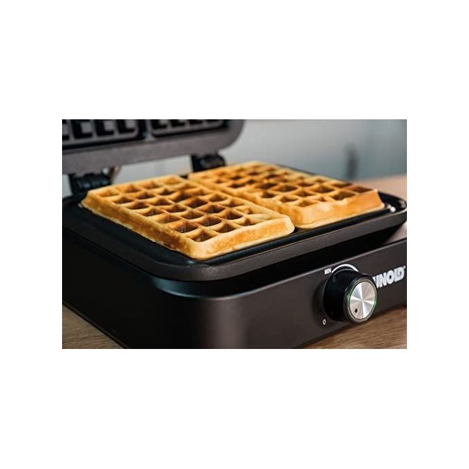 Unold 48275 piastra per waffle doppia Bruxelles