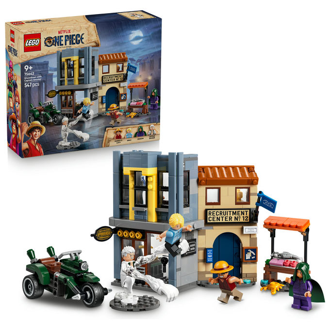 Lego 75642 Set da Costruzione ONE PIECE con 4 Minifigure e 547 Pezzi colore Multicolore