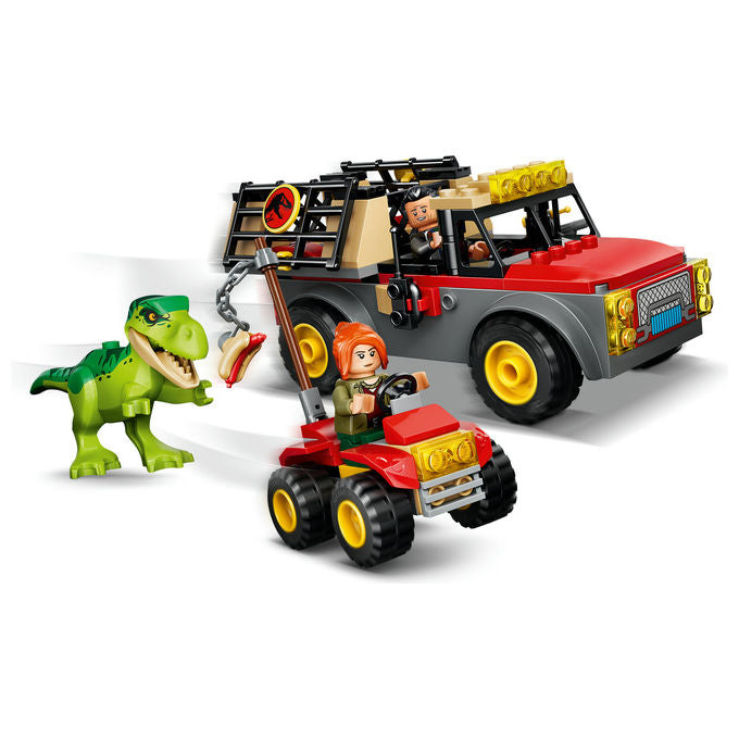 Lego 77978 Camion da Trasporto per il Giovane T. Rex Set da Costruzione con Dinosauro ATV e 2 Minifigure 115 Pezzi colore Multicolore