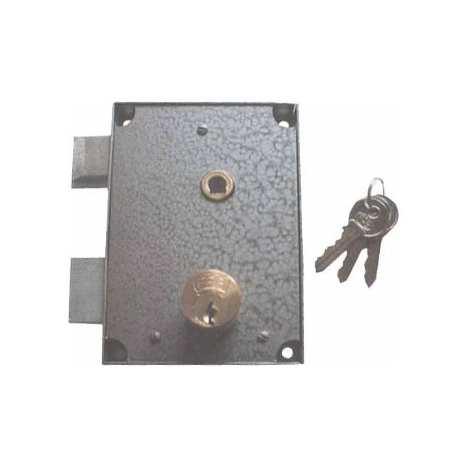 Fpb Serratura Porte Ferro Cilindro Lungo dx 48 fpb