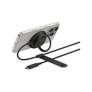 Belkin WIA014HQWH Caricatore Wireless Qi2 25W con Kickstand e Tecnologia ChillBoost colore Bianco