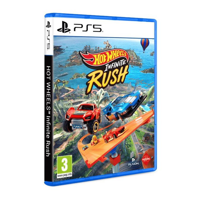 Milestone HOT WHEELS INFINITE RUSH Gioco PS5 Italiano Genere Azione Conduzione Data di Uscita 24 09 2026 EAN 4020628538187 colore Nero