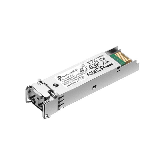 TP-Link SM311LM(8-PACK) Modulo Ricetrasmettitore di Rete Fibra Ottica SFP 1250 Mbit-s 850 nm LC UPC MMF 550 m colore Metallico