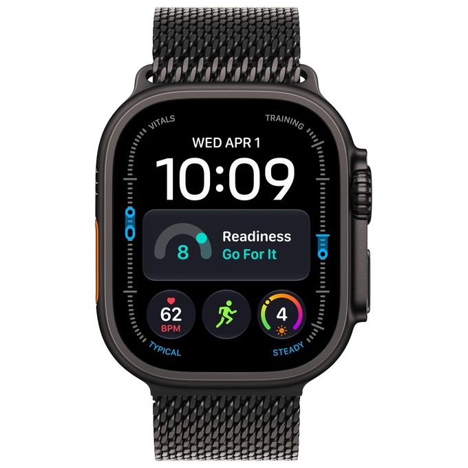 Apple MJAV4QL-A Apple Watch Ultra 4 GPS + Cellular 49 mm Titanio Nero colore Nero