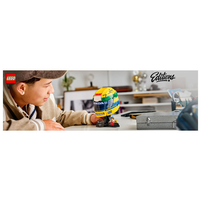 Lego 43024 Casco Ayrton Senna Set da Costruzione 931 Pezzi colore Multicolore