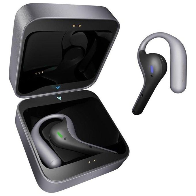 Timekettle W4 PRO Traduttore Portatile Intelligente con Traduzione Simultanea Bidirezionale 40 Lingue Supportate Batteria fino a 6 Ore Bluetooth 5.2 Microfono Triplo con Riduzione del Rumore colore Nero