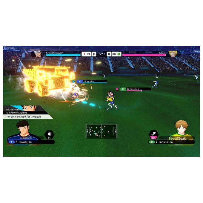 BANDAI NAMCO Entertainment INS166669 CAPTAIN TSUBASA 2: WORLD FIGHTERS SWITCH Videogioco Sport per Nintendo Switch Sviluppatore Tamsoft Corporation Data di Rilascio 28 Agosto 2026 PEGI 12 Multiplayer Online e Offline Personaggi Giocabili 110 Nazionali Dis