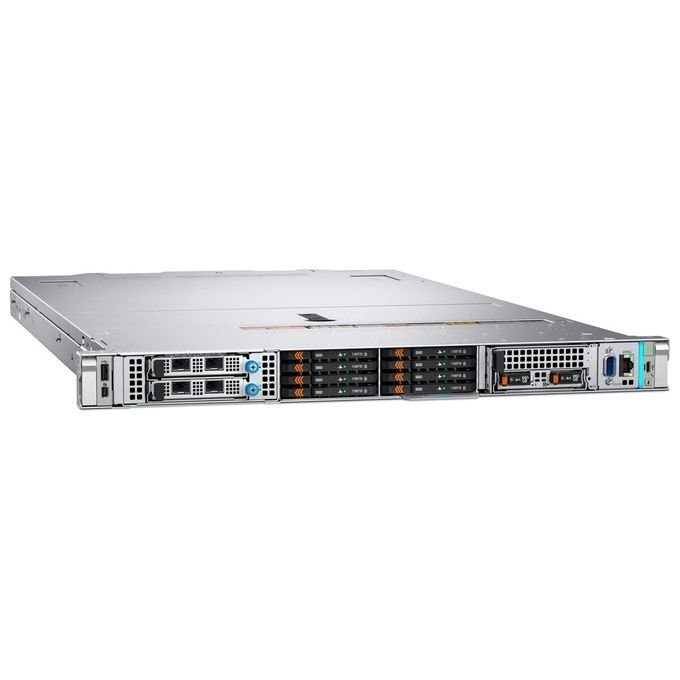 Dell 4D9JK PowerEdge R470 Server Rack 1U Intel Xeon 6507P 3,5 GHz 32 GB DDR5 480 GB colore Nero