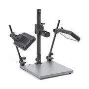 Kaiser 5308 R2 CP 24D Set di Cattura Immagini con Illuminazione LED 2 x 24 W 5600 K CRI 95 colore Nero