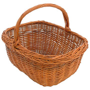 Biacchi Gianfranco srl C1550210 Cesto in vimini per trasporto funghi e frutti colore Naturale