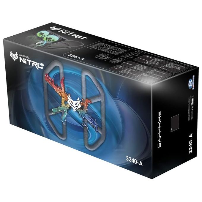 SAPPHIRE Nitro+ S240-A Komplett-Wasserkühlung ARGB Nero - 240 mm