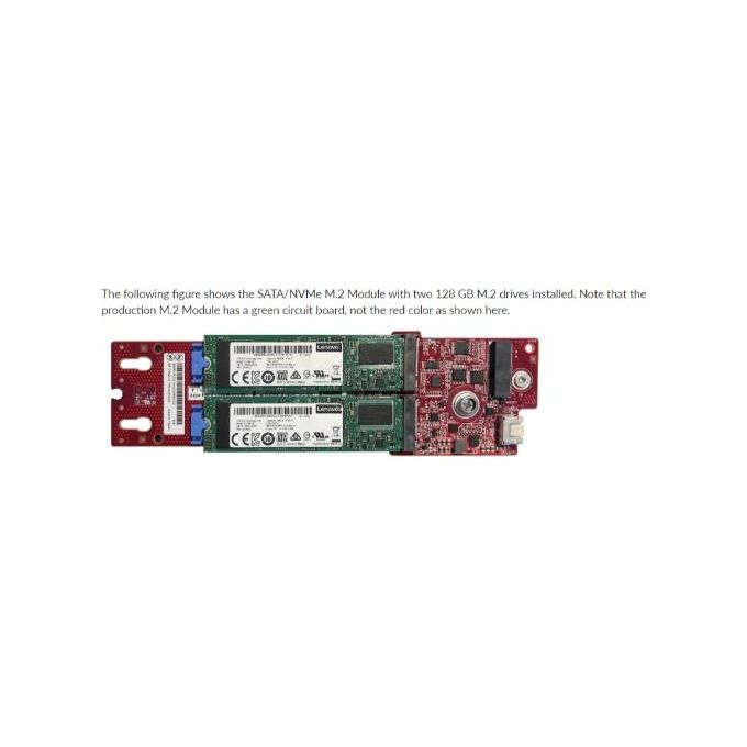 Lenovo ThinkSystem M.2 Sata-Nvme 2-Bay Enablement Kit