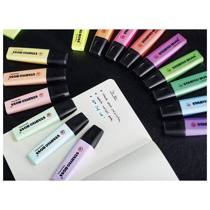 STabilo confezione 10Pz boss Pastel rosa Antico