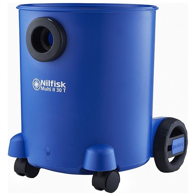 Nilfisk Multi II 30 T Aspirapolvere Secco e Umido 30 Liri Nero-Blu 1200W