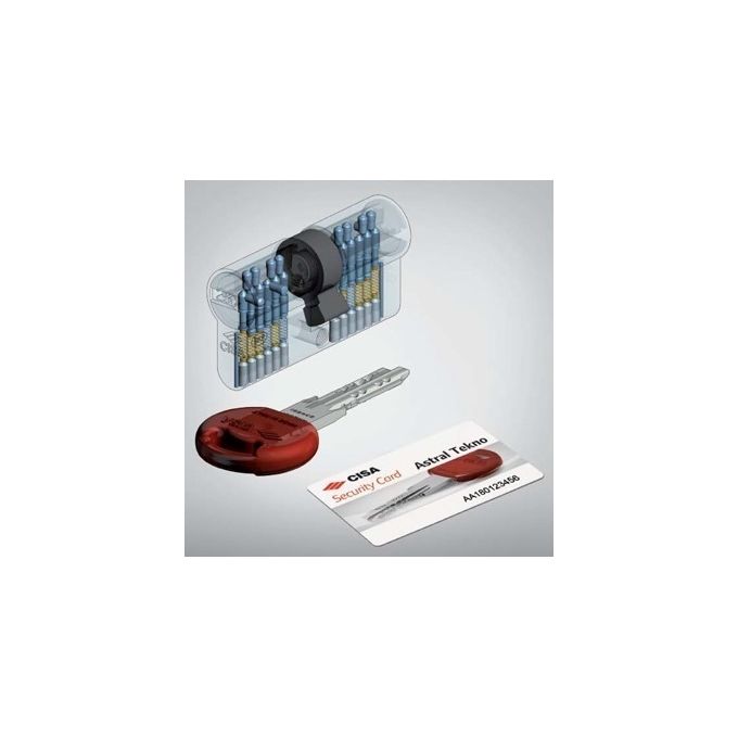 Cisa 0m324-02-0-12-cl Tekno 40mm 30x10mm