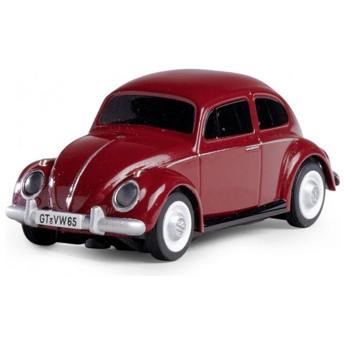 Carson 500504147 Volkswagen Beetle Auto RC Elettrico 1:87 2,4 GHz Incl Batterie e Caricatore colore Rosso