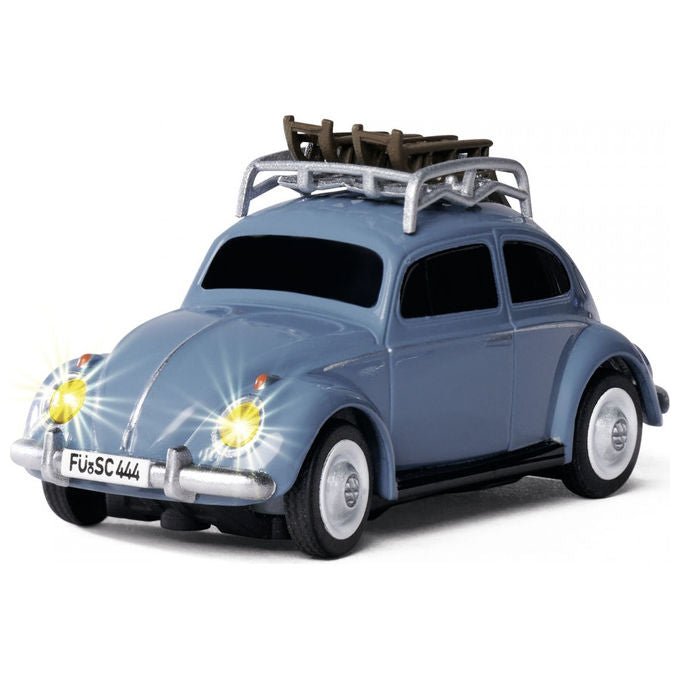 TAMIYA-CARSON Modellbau GmbH and Co. KG 500504149 VW Beetle Wintersport Modello RC Elettrico 2WD 2.4 GHz LED anteriore e posteriore colore Blu