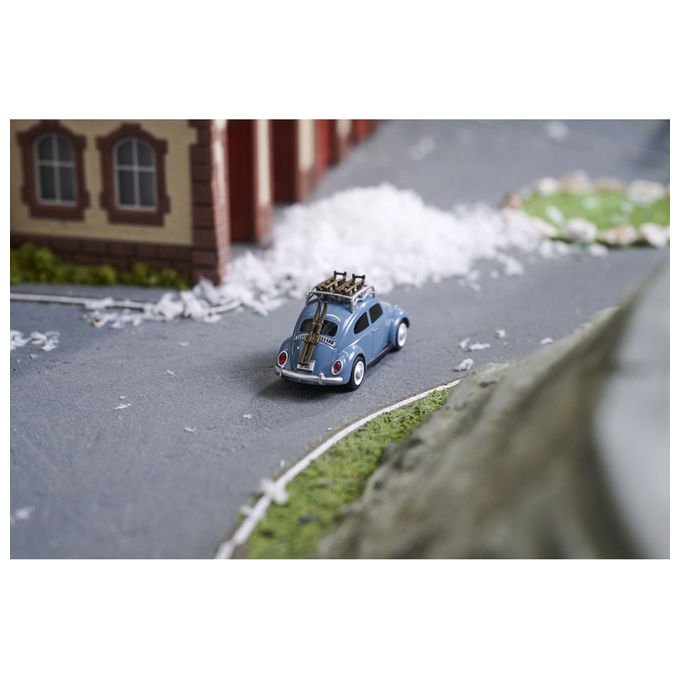 TAMIYA-CARSON Modellbau GmbH and Co. KG 500504149 VW Beetle Wintersport Modello RC Elettrico 2WD 2.4 GHz LED anteriore e posteriore colore Blu