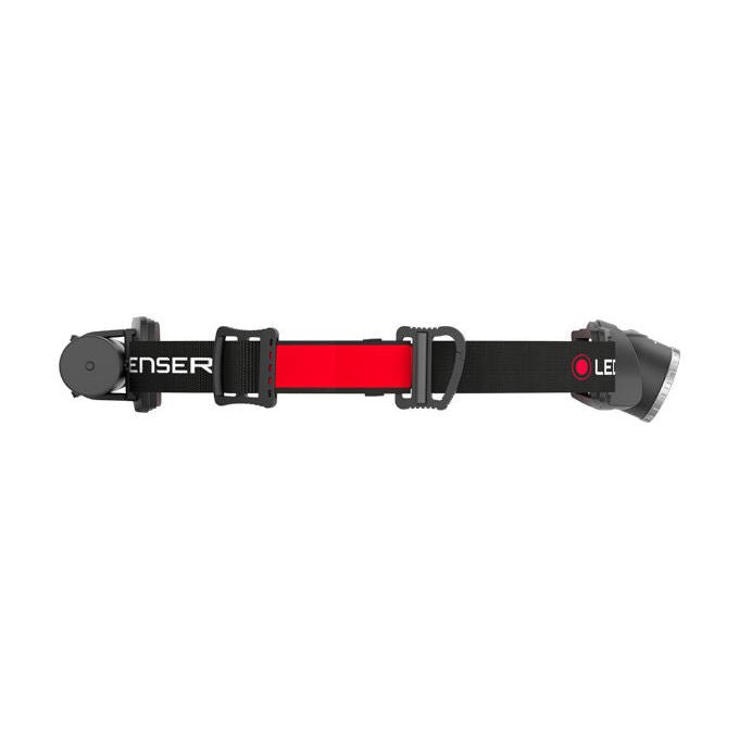 Ledlenser 500853 H8R Torcia a fascia LED Flusso luminoso 250 lm Durata batteria 15 h Tecnologia batteria Ioni di Litio Capacita' 3400 mAh colore Nero Rosso