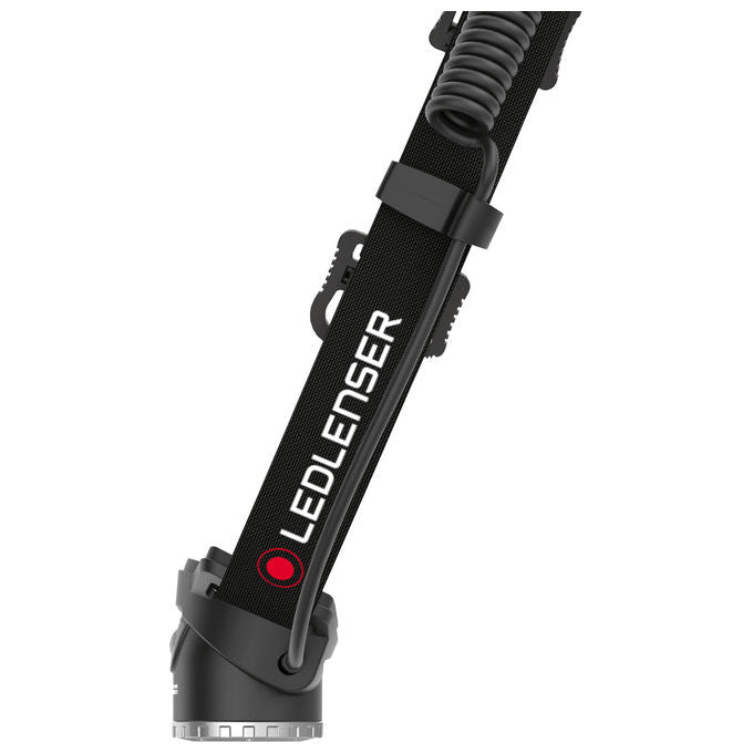 Ledlenser 500853 H8R Torcia a fascia LED Flusso luminoso 250 lm Durata batteria 15 h Tecnologia batteria Ioni di Litio Capacita' 3400 mAh colore Nero Rosso