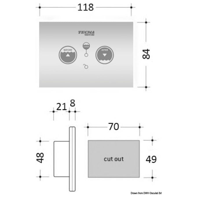Pannello Di Controllo Touch Sft Multifunzione Tecma