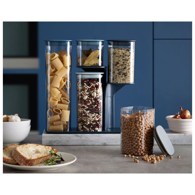 Joseph Joseph 5028420000245 Podium Set Contenitori per Alimenti 1.9 L 1.3 L 900 ml 500 ml blu