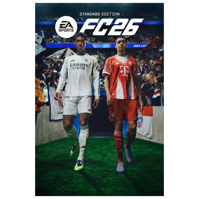 Electronic Arts NHTQ EA Sports FC 26 Nintendo Switch 2 versione pude?kowa genere sport simualcja pi?ki no?nej lingua polski wieloj?zyczny PEGI 3 colore Nero