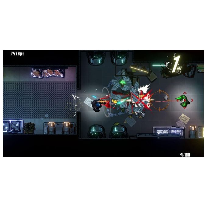 Just for Games 5060690798330 Kusan: City of Wolves Gioco per Nintendo Switch Sparatutto Top-Down Hardcore Genere Azione Classificazione PEGI 16 colore Nero