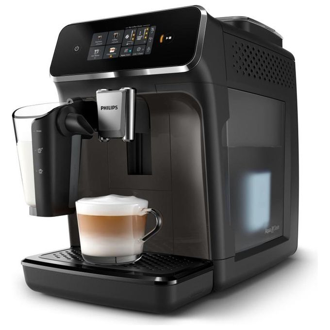 Philips EP2334-10 Series 2300 Macchina da caffe' Automatica Capacita' 1.8 L Pressione 15 bar Potenza 1500 W Macinino in ceramica Cappuccinatore integrato colore Nero