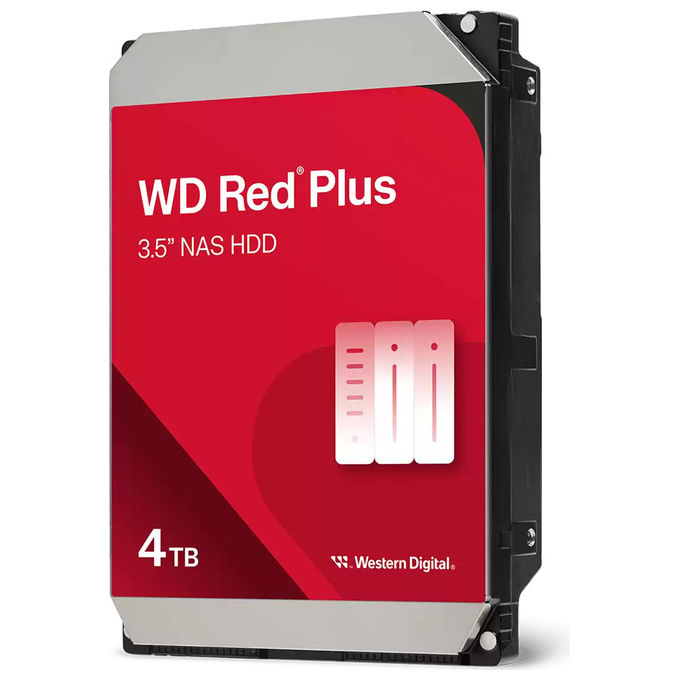 Western Digital WD40EFZZ Hard Disk Interno 4 TB 3.5'' SATA III 128 MB colore Nero
