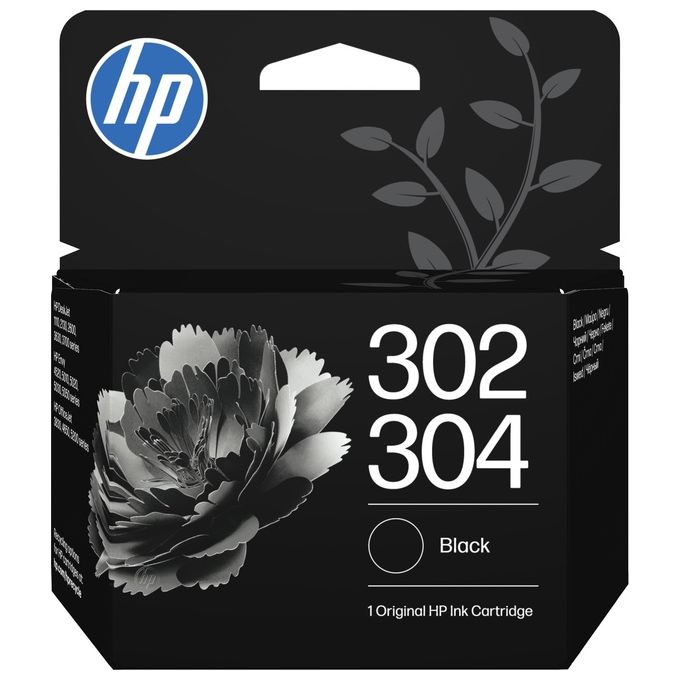 HP B82L1AE Confezione da 2 cartucce di inchiostro tricromia-nero HP 302-304 Tipo Resa standard Resa 120 pagine colore Nero