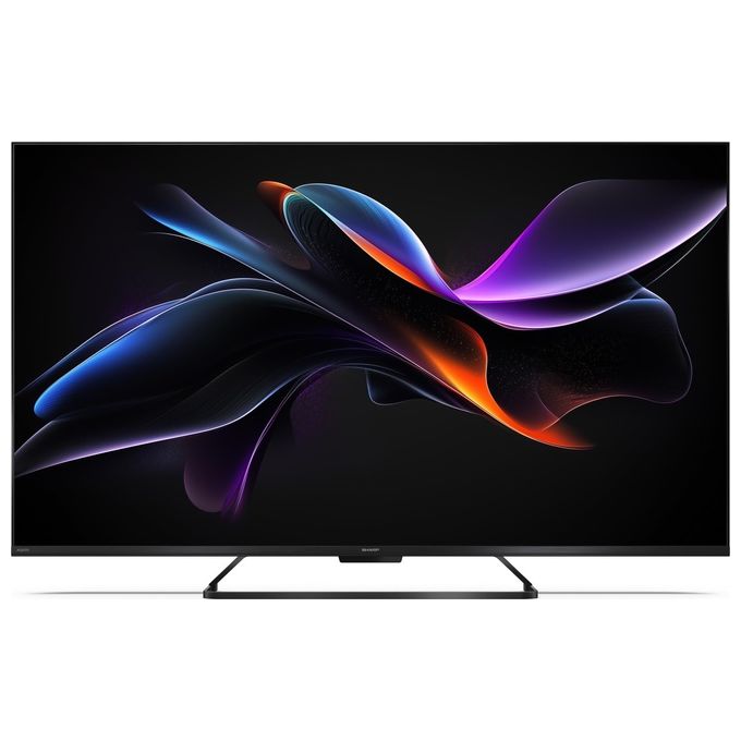 Sharp, TV QLED 4K UHD 50 pollici, Google TV, 144Hz