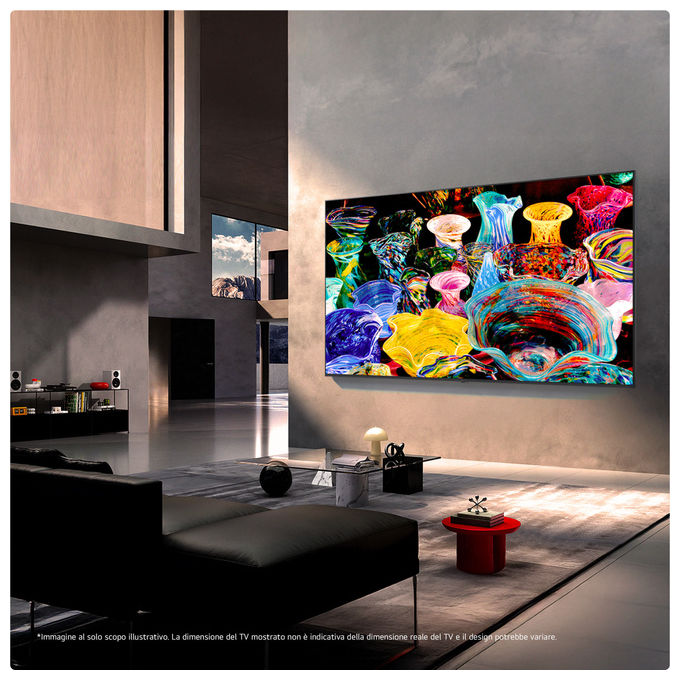 LG 50MRGB87B6B.API Serie MRGB87 TV 4K Mini RGB Smart WebOS 2026 HDR10 Pro Dolby Vision colore Nero