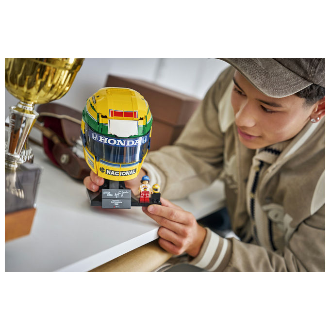 Lego 43024 Casco Ayrton Senna Set da Costruzione 931 Pezzi colore Multicolore
