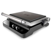 Black+Decker BXGR2000E Grill Elettrico 2000W Acciaio Inossidabile-Nero