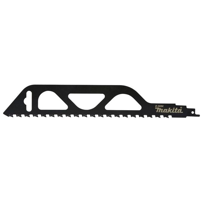 Makita B-10394 Lama Sega a Gattuccio TC HM per Mattone e Calcestruzzo 305 mm 2 TPI colore Nero