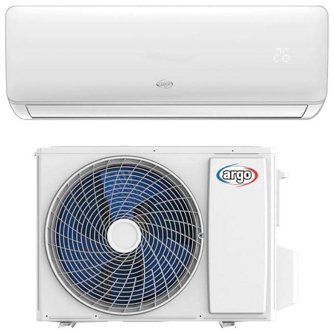 Argo KIT_ CLIMADESIGN12 Climatizzatore Mono Split 12000 BTU Classe A++-A+ R32 Wifi Bianco
