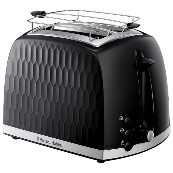 Russell Hobbs Honeycomb Tostapane 2 Fette 820W Nero