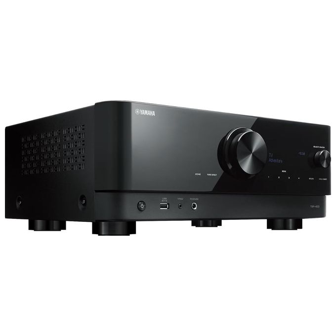 Yamaha Sintoamplificatore Audio Musiccast TSR 400 5.2 8K DAB Black Tecnologia Avanzata per Audio Immersivo