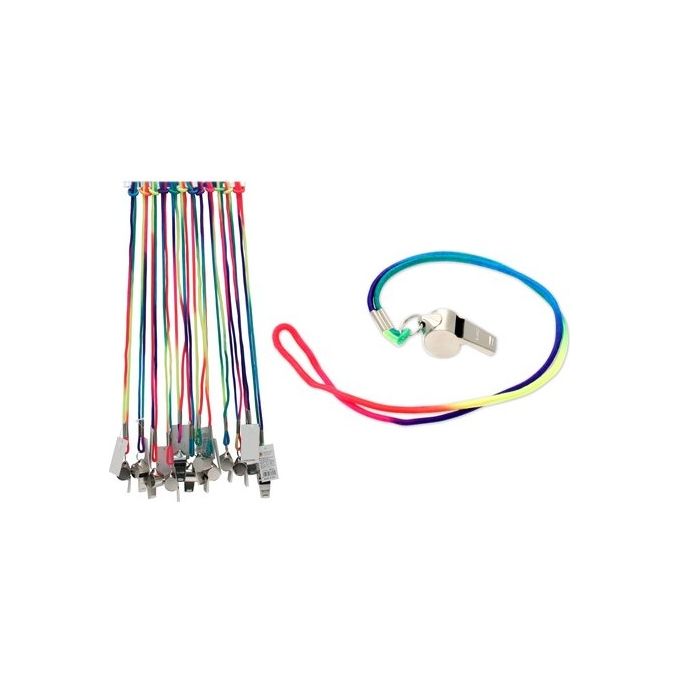 Teorema Fischietto Gioco Teosport Metallo con Cordino Assortito
