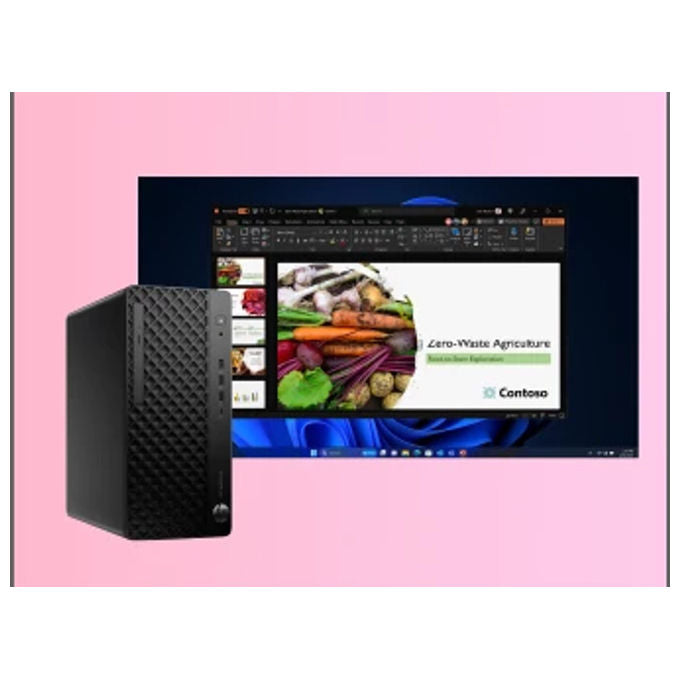 HP E07K2AT ProDesk 4 Tower G1i PC-stazione di lavoro Intel Core Ultra 5 235 24 GB DDR5 1 TB SSD colore Nero