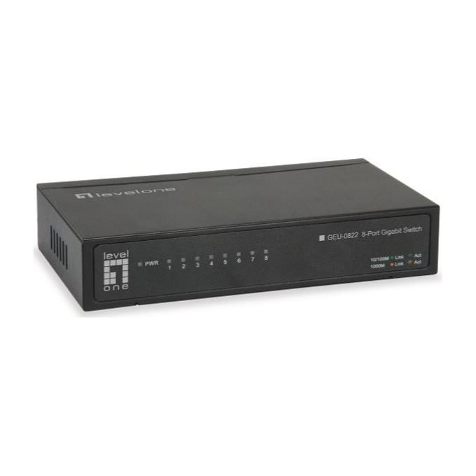 Level one Geu-0822 8-port Gigab.eth. switch